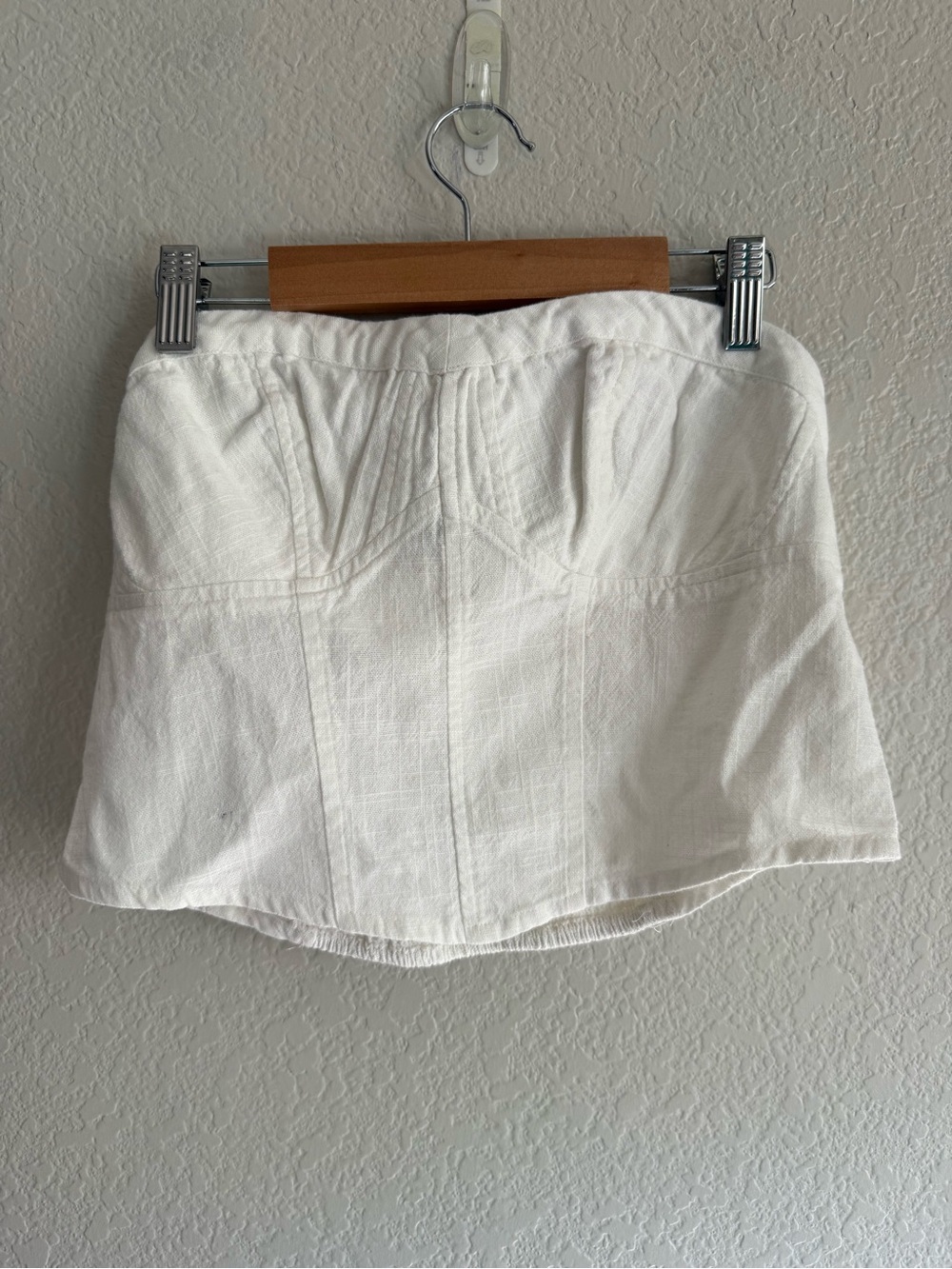 NEW Free People Leilani Tube Top in white ivory